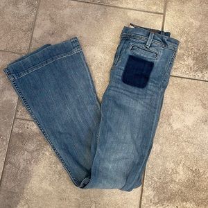 Ditto flare mid rise jeans size 28